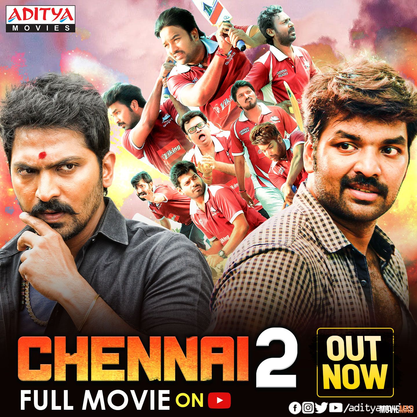 full moviesChennai 2 (Chennai 600028 II) 2021 Hindi Dubbed HDRip Full Movie 720p 480p