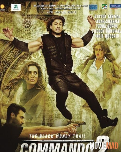 full moviesCommando 2 2017 Hindi DVDRip Full Movie 720p 480p