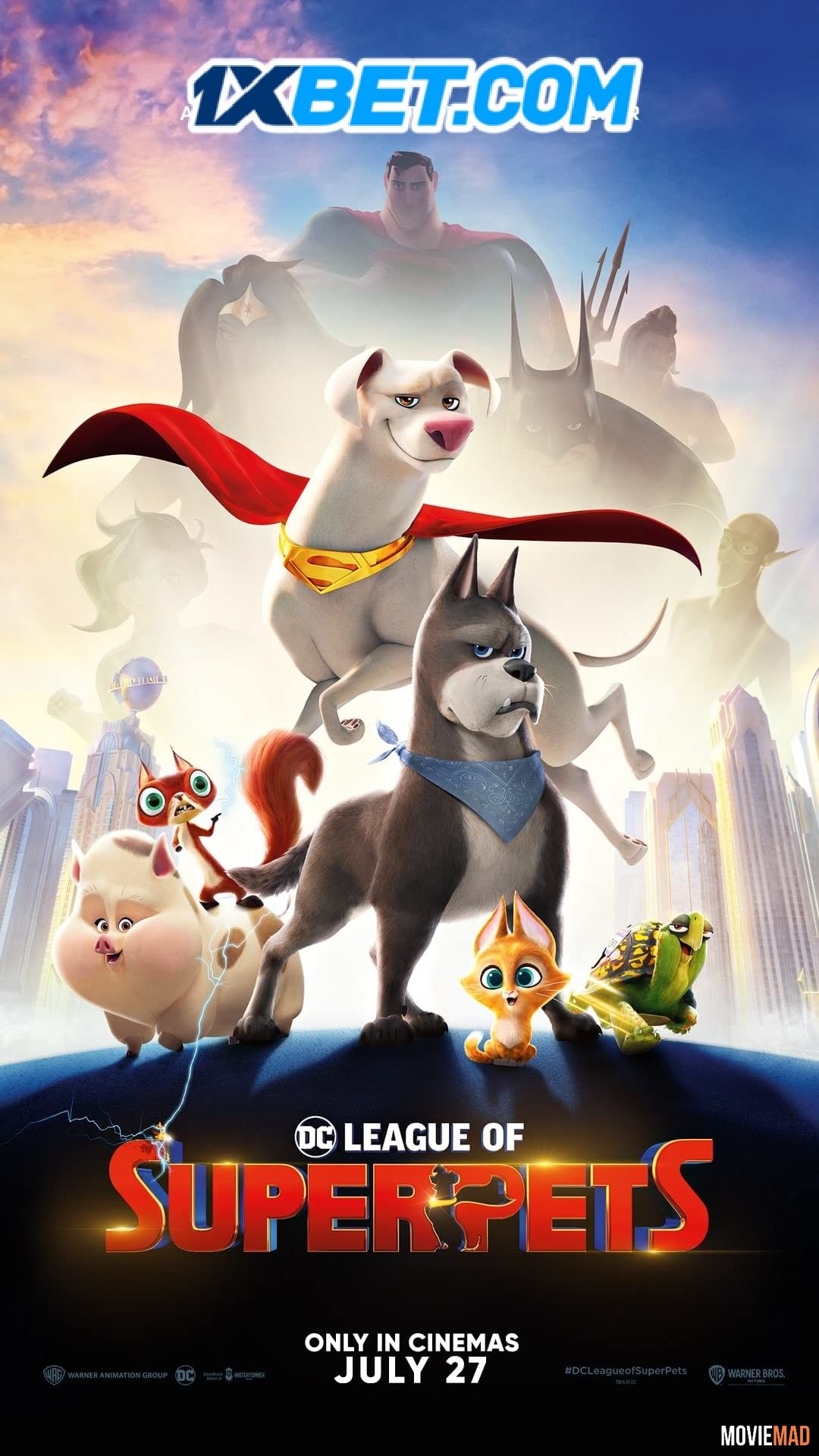 full moviesDC League of Super Pets (2022) Hindi Dubbed HDCAM Full Movie 1080p 720p 480p