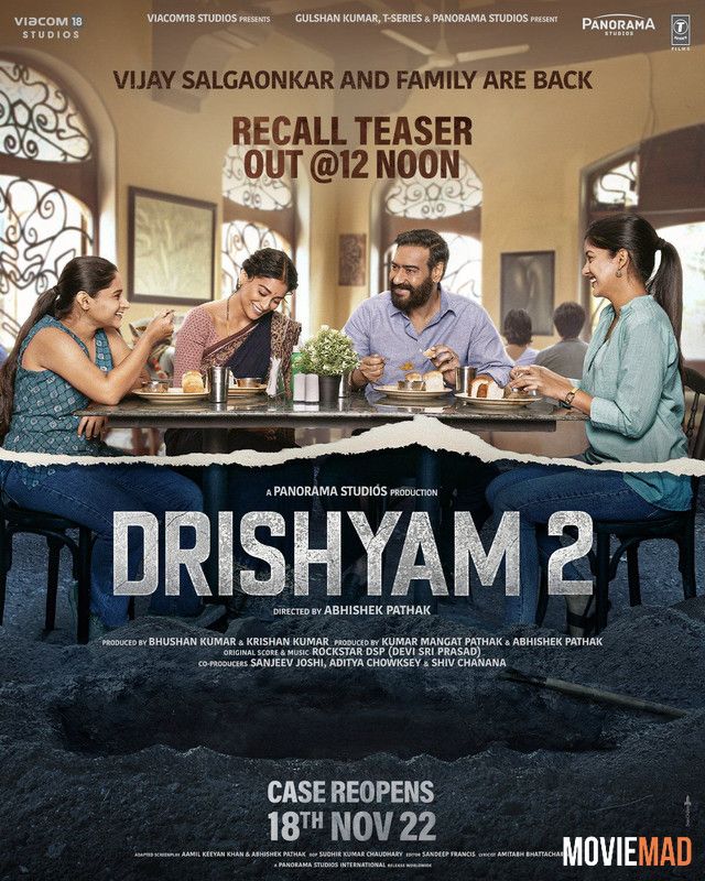 full moviesDrishyam 2 (2022) Hindi ORG WEB DL Full Movie 1080p 720p 480p