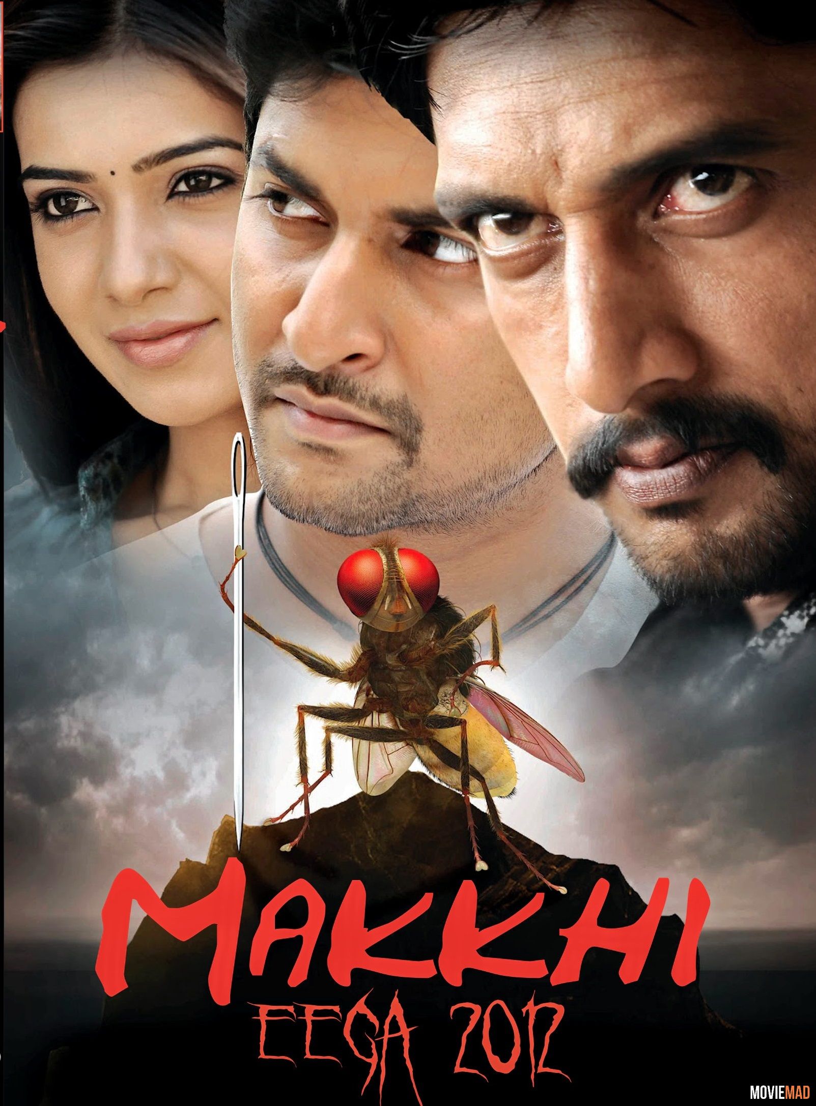 full moviesEega (Makkhi) 2012 UNCUT Hindi Dubbed BluRay Full Movie 720p 480p