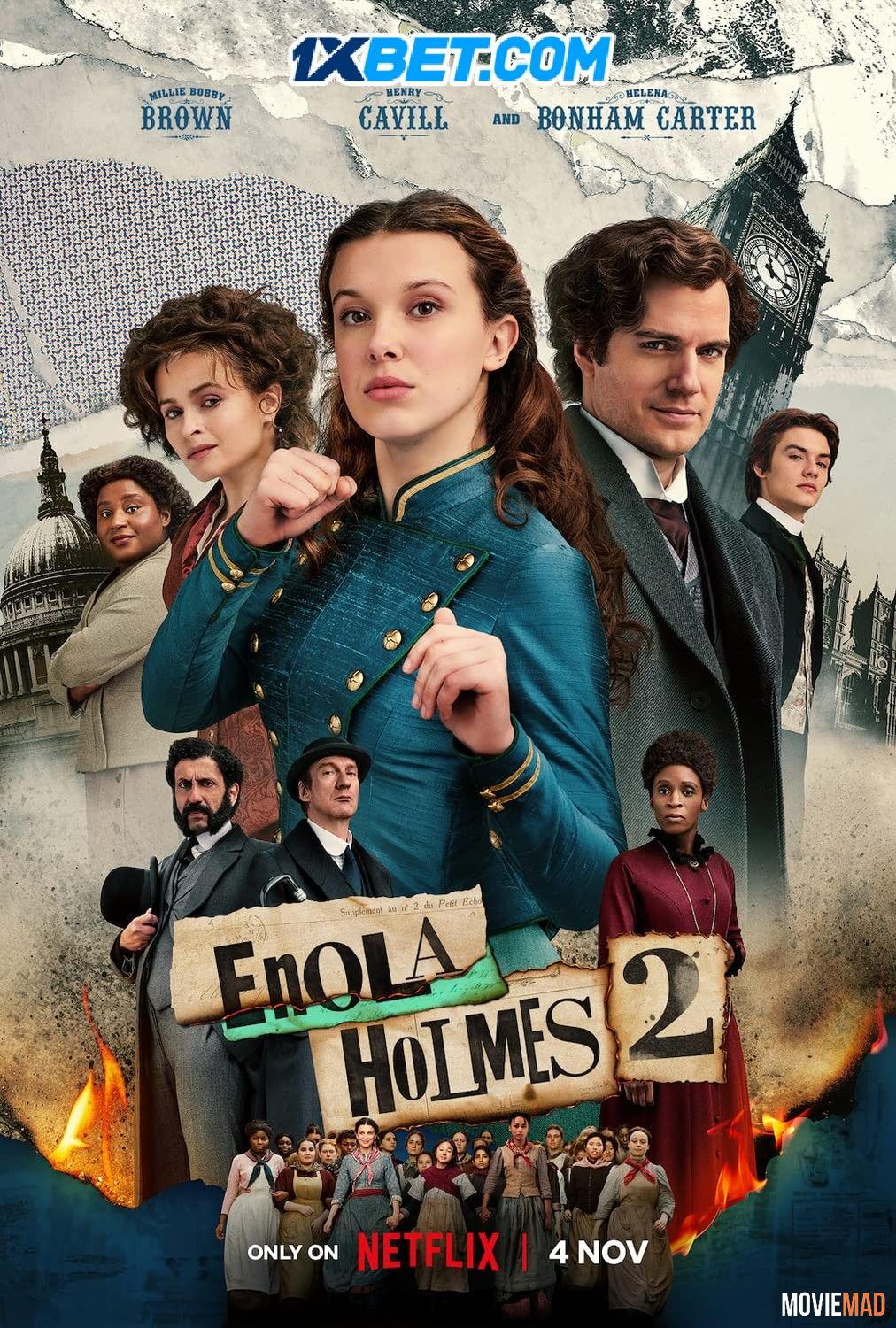 full moviesEnola Holmes 2 2022 Hindi (Voice Over) Dubbed WEBRip Full Movie 720p 480p