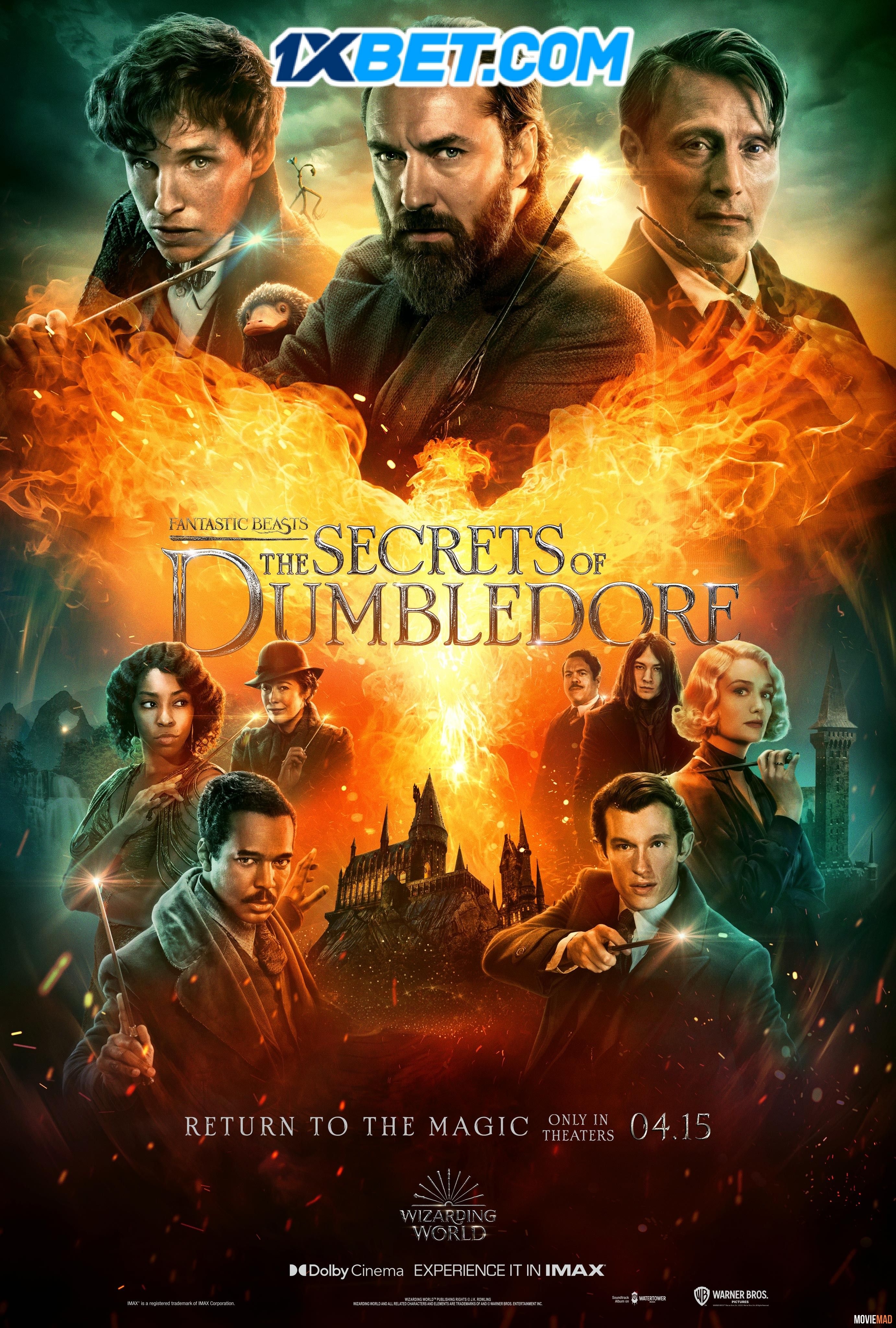 full moviesFantastic Beasts The Secrets of Dumbledore (2022) English CAMRip Full Movie 720p 480p