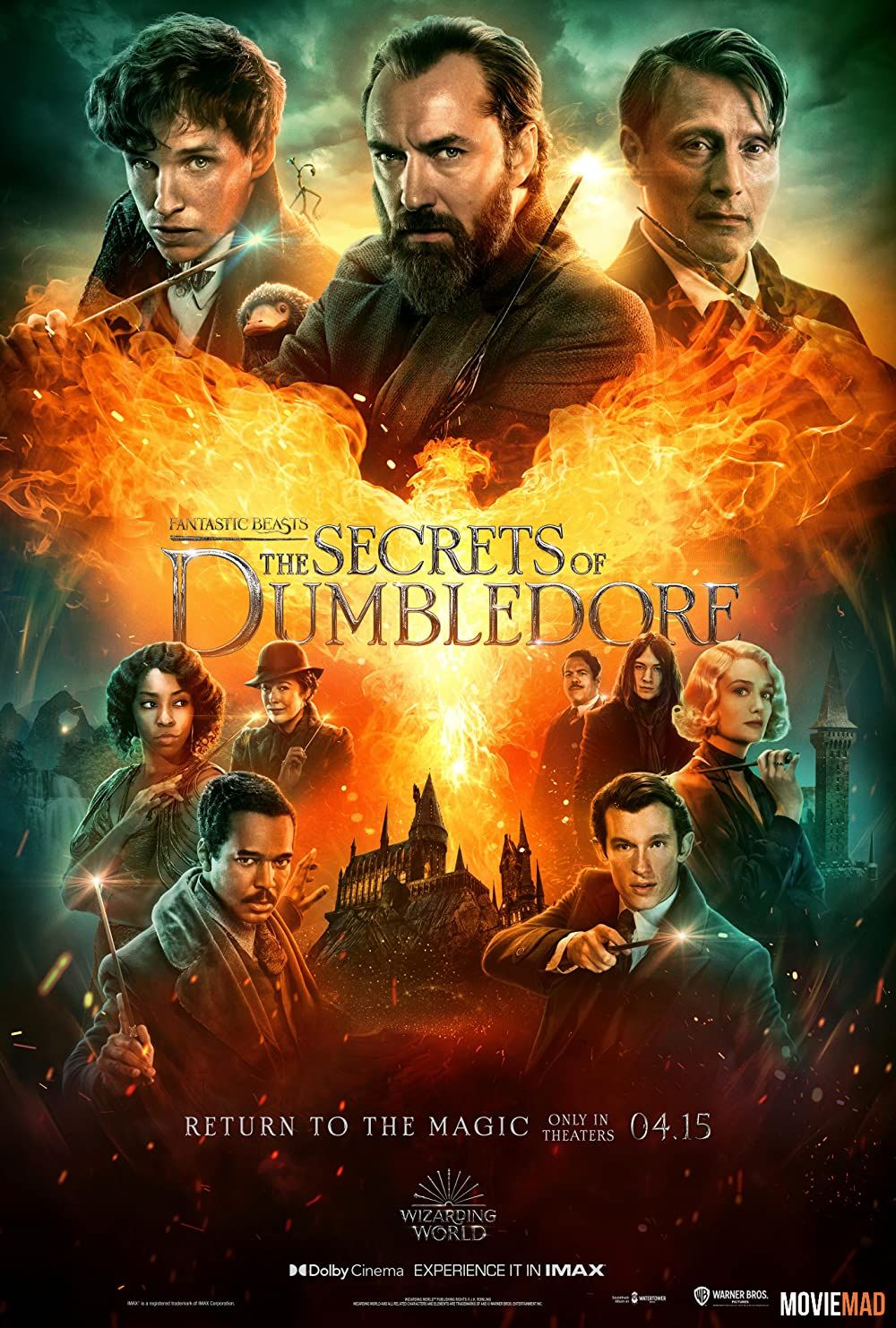 full moviesFantastic Beasts The Secrets of Dumbledore (2022) Hindi Dubbed(CAM AUDIO) HC HDRip Full Movie 1080p 720p 480p