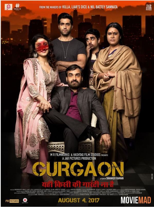 full moviesGurgaon 2016 Hindi WEB DL Full Movie 720p 480p