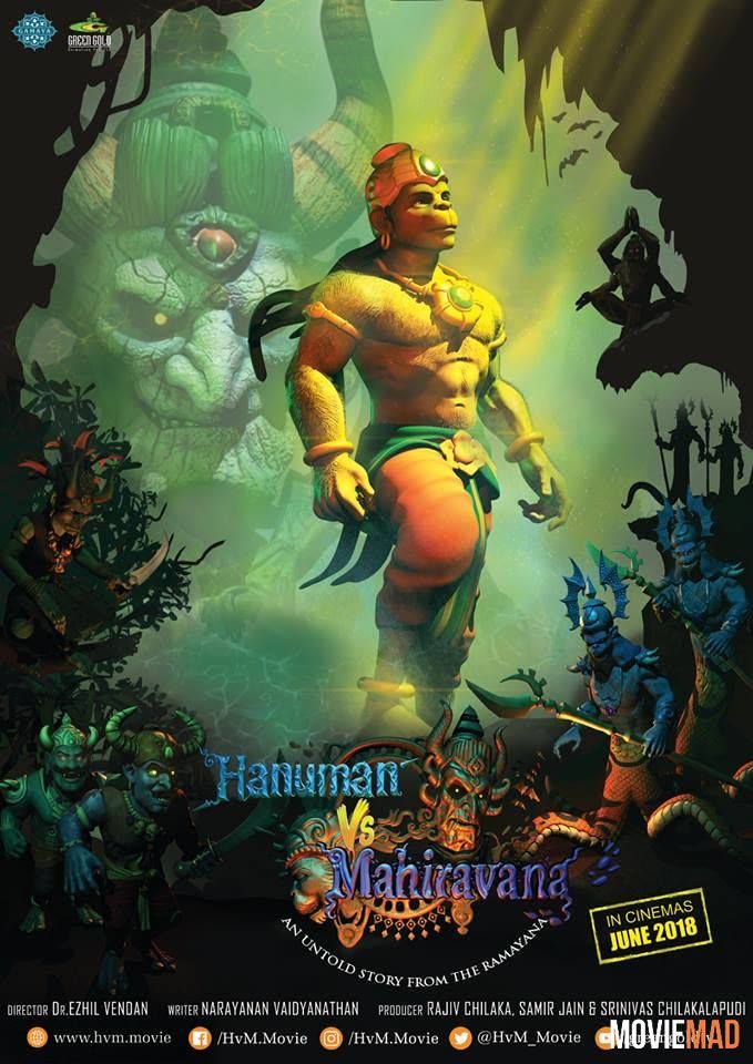 full moviesHanuman vs Mahiravana (2018) Hindi Dubbed ORG HDRip Full Movie 1080p 720p 480p