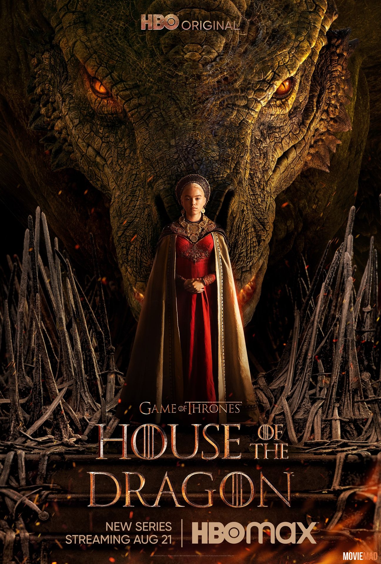 full moviesHouse Of The Dragon S01E01 (2022) English HBOMAX HDRip 720p 480p