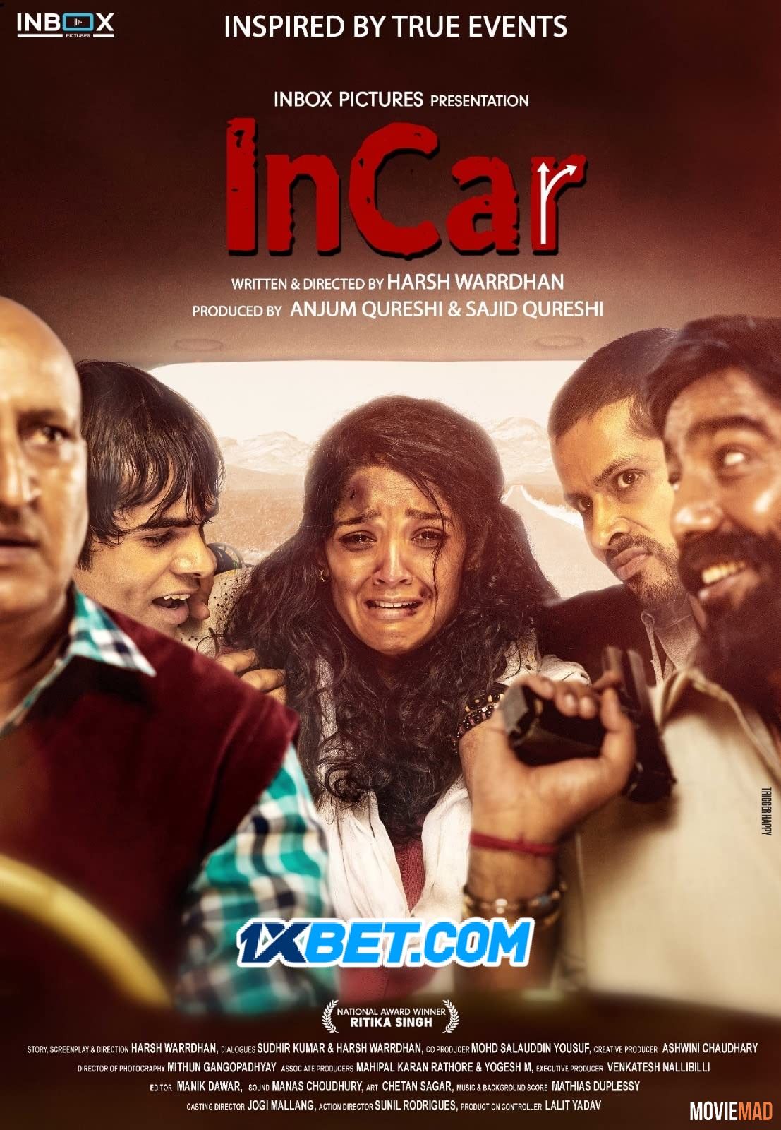full moviesInCar (2023) Hindi Dubbed CAMRip Full Movie 720p 480p