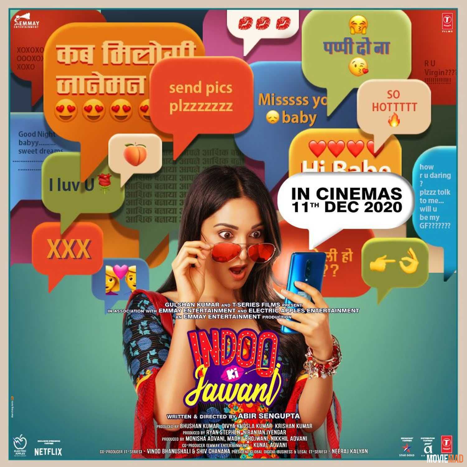 full moviesIndoo Ki Jawani 2020 Hindi pDVDRip Full Movie 720p 480p
