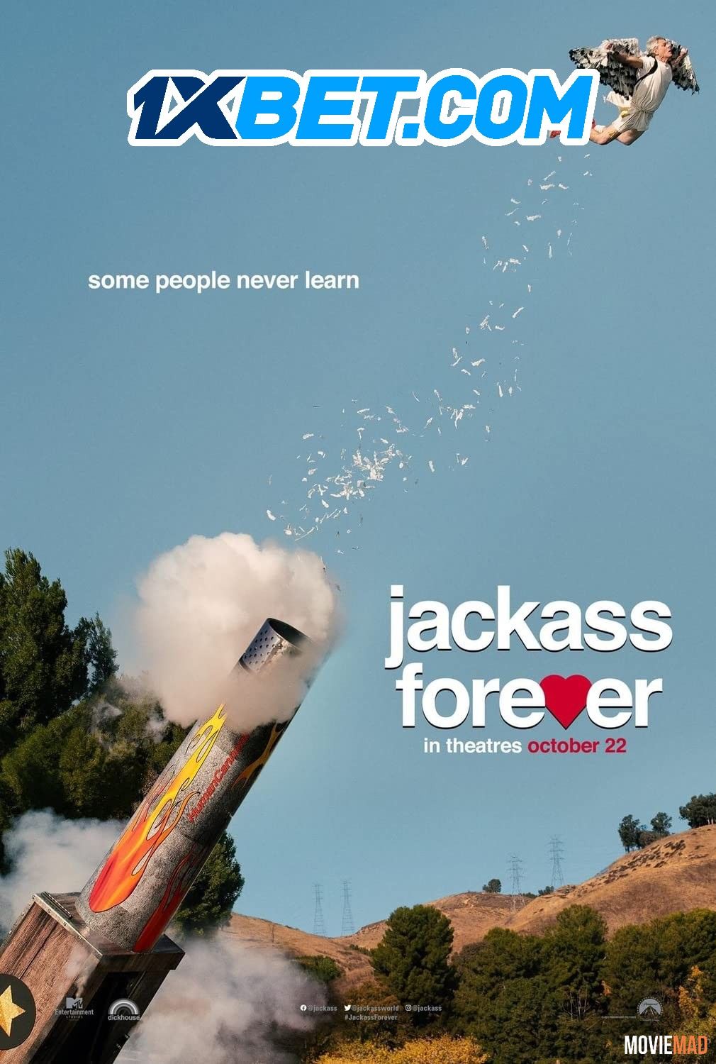 full moviesJackass Forever (2022) Telegu (Voice Over) Dubbed CAMRip Full Movie 720p 480p