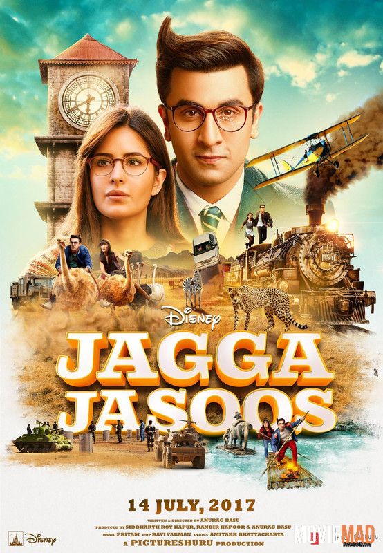 Jagga Jasoos (2017) Hindi ORG HDRip Full Movie 1080p 720p 480p Movie download