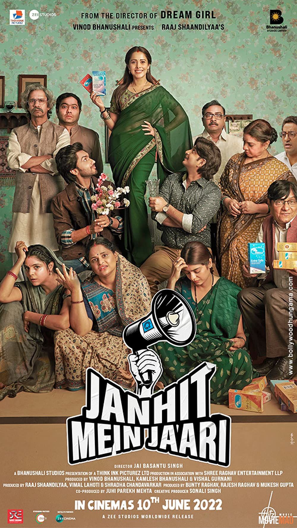full moviesJanhit Mein Jaari (2022) Hindi ZEE5 HDRip Full Movie 720p 480p
