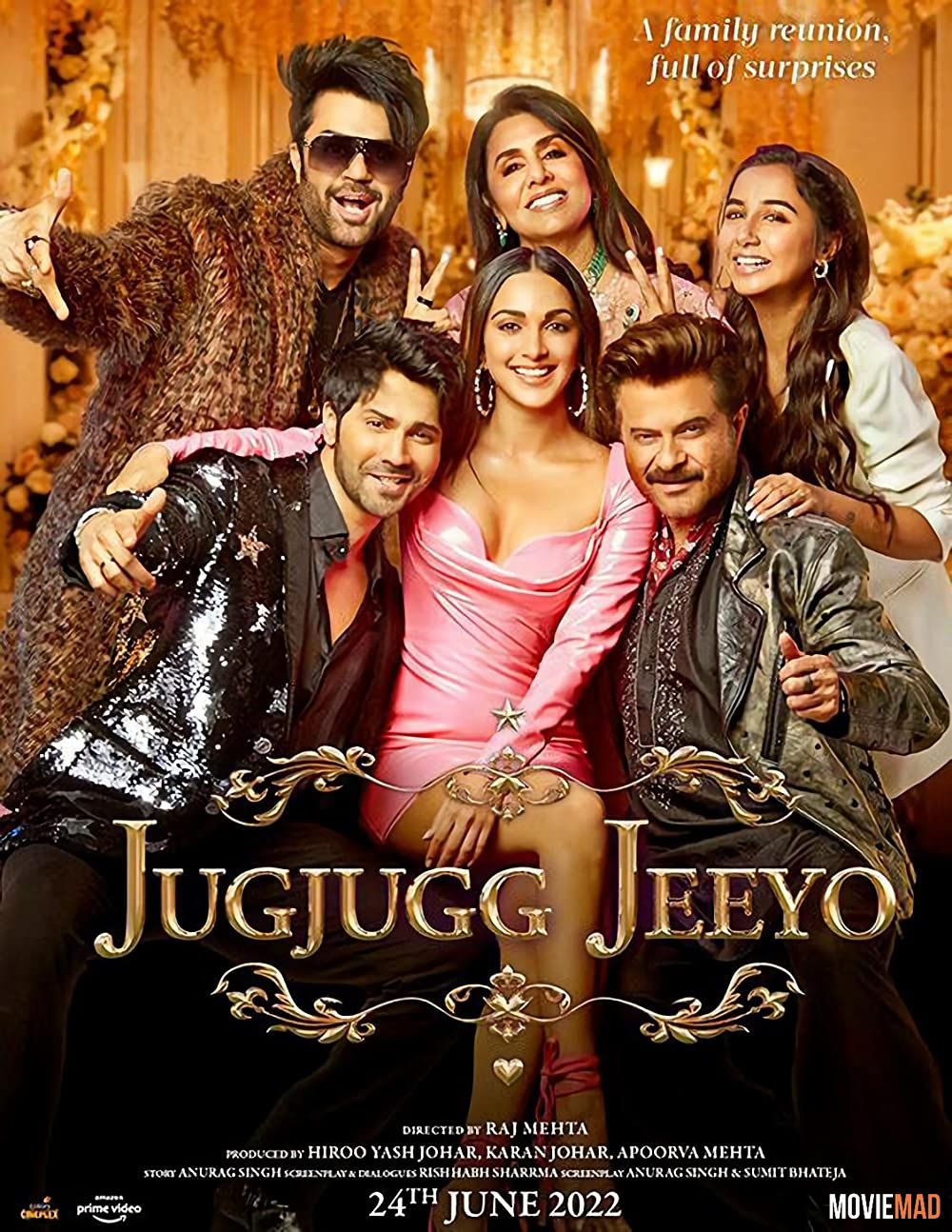 full moviesJug Jugg Jeeyo (2022) Hindi AMZN HDRip Full Movie 1080p 720p 480p
