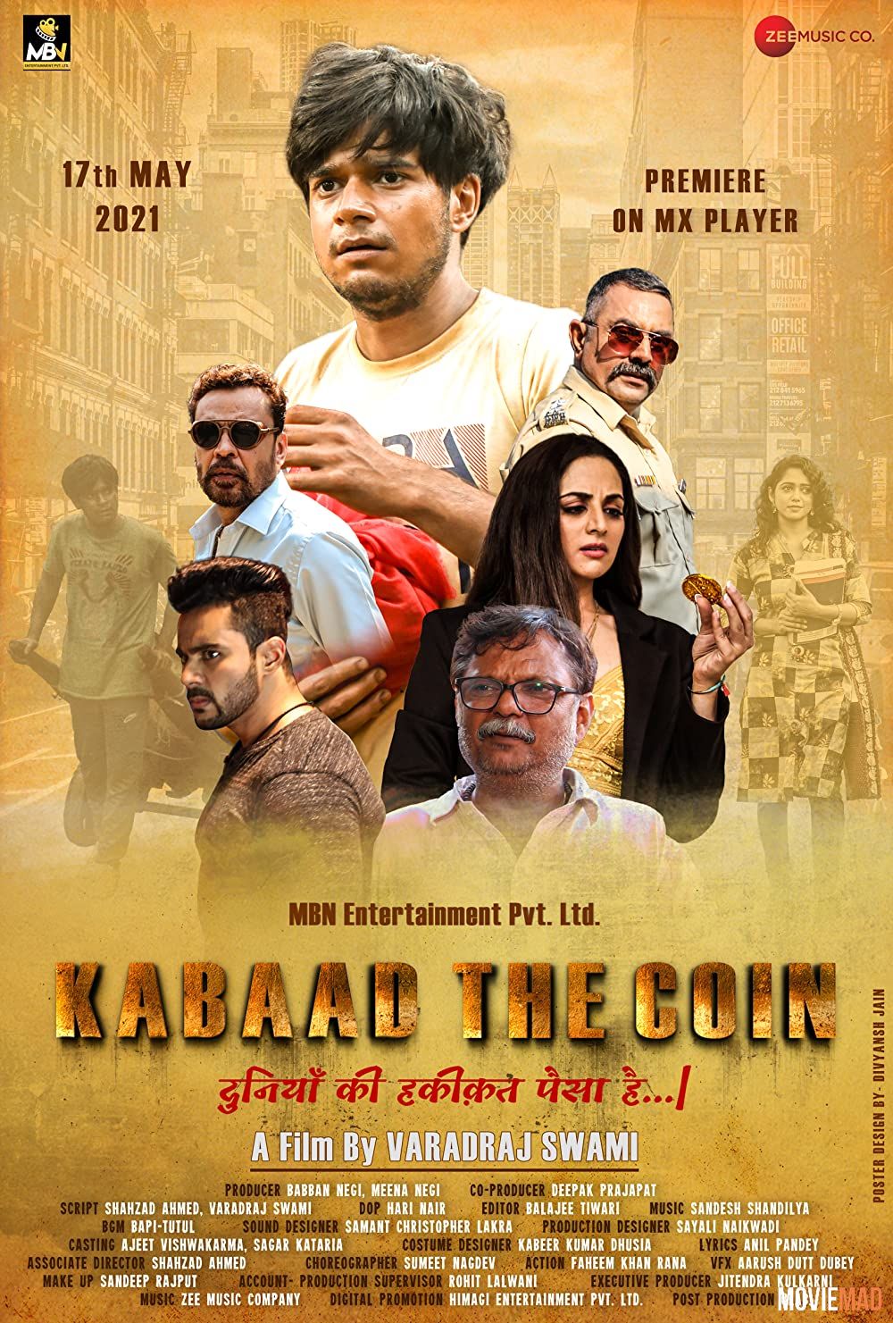 full moviesKabaad- The Coin 2021 HDRip Hindi Full Movie 720p 480p