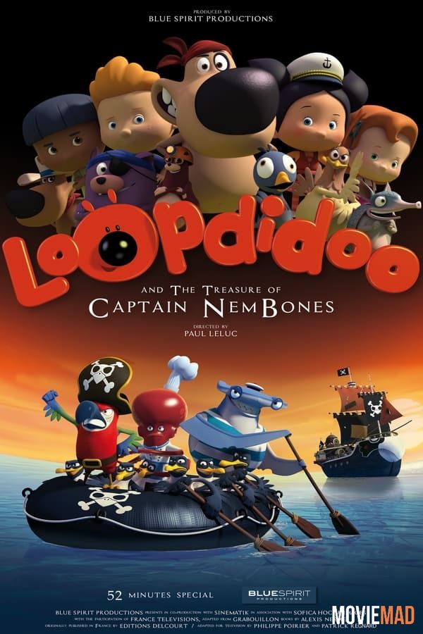 full moviesLoopdidoo and the Treasure of Captain Nem Bones (2013) Hindi Dubbed ORG HDRip Full Movie 720p 480p