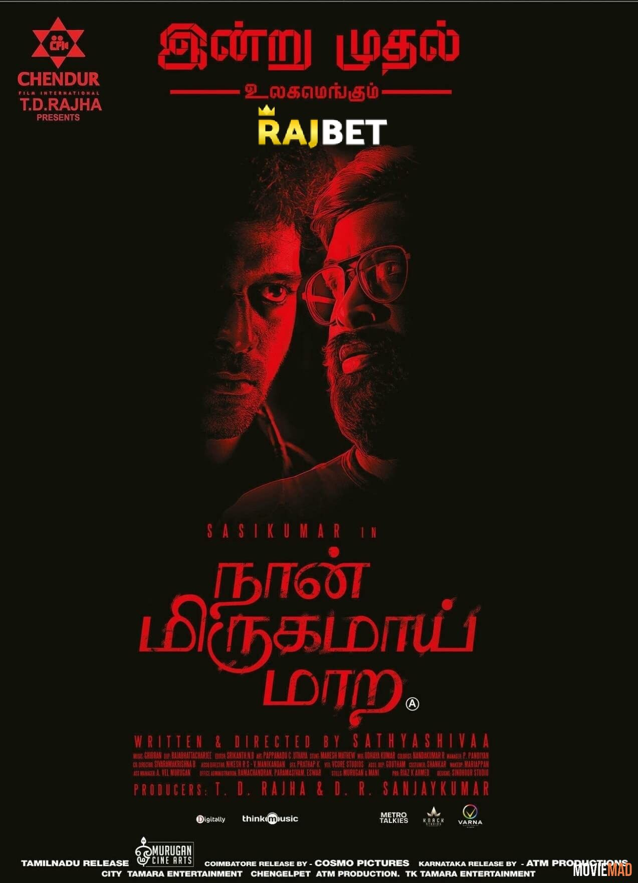 full moviesNaan Mirugamaai Maara 2022 Tamil (Voice Over) Dubbed CAMRip Full Movie 720p 480p