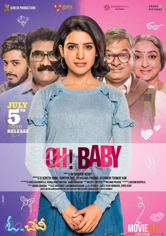 full moviesOh Baby (2019) Hindi Dubbed ORG HDRip Full Movie 720p 480p
