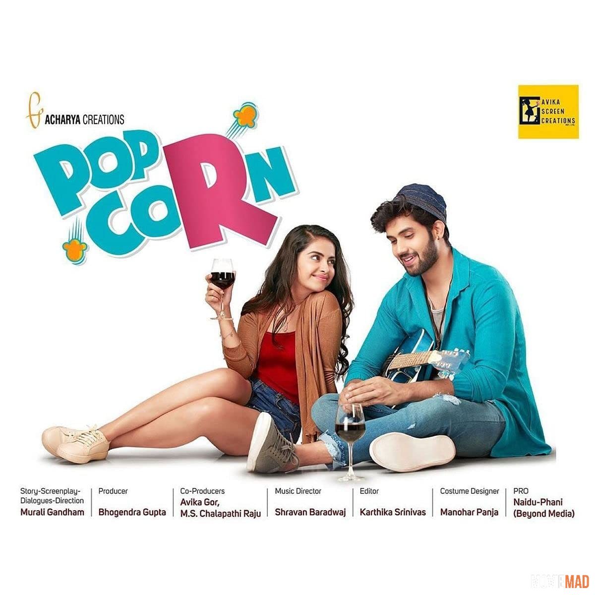 full moviesPopcorn 2023 Telugu (Voice Over) Dubbed CAMRip Full Movie 720p 480p