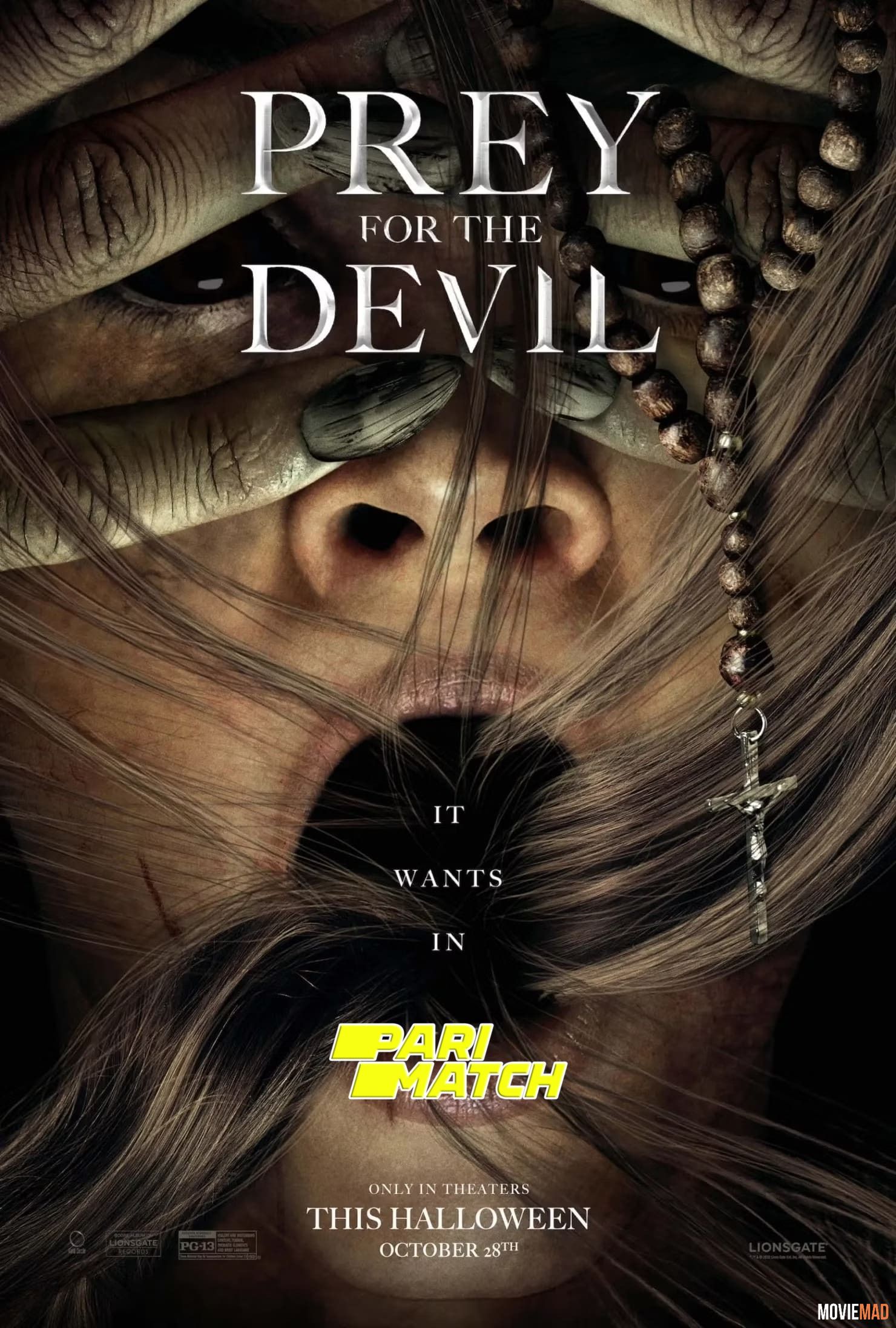 full moviesPrey for the Devil 2022 Bengali (Voice Over) Dubbed CAMRip Full Movie 720p 480p