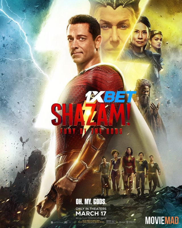 full moviesShazam Fury of the Gods (2023) English CAMRip Full Movie 720p 480p