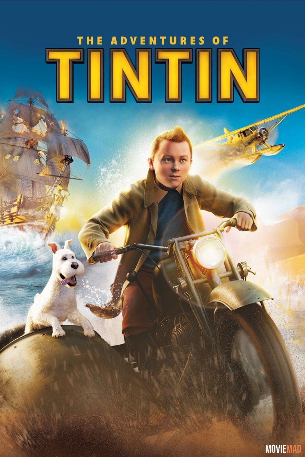 full moviesThe Adventures of Tintin 2011 Hindi Dubbed BluRay Full Movie 720p 480p