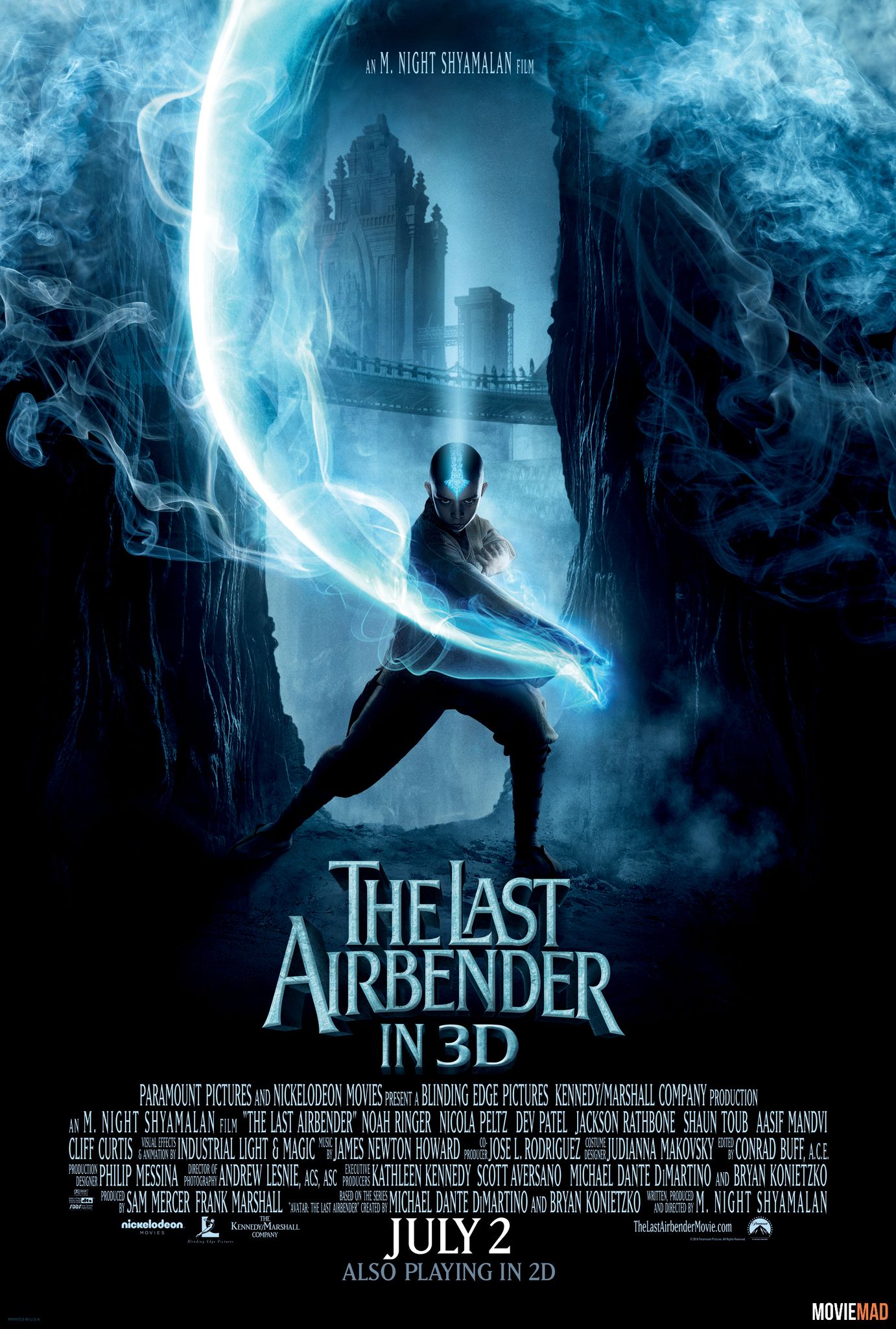 full moviesThe Last Airbender (2010) Hindi Dubbed BluRay Full Movie 720p 480p