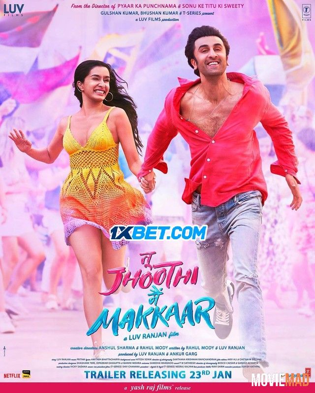 full moviesTu Jhoothi Main Makkaar (2023) Hindi DVDScr Full Movie 1080p 720p 480p