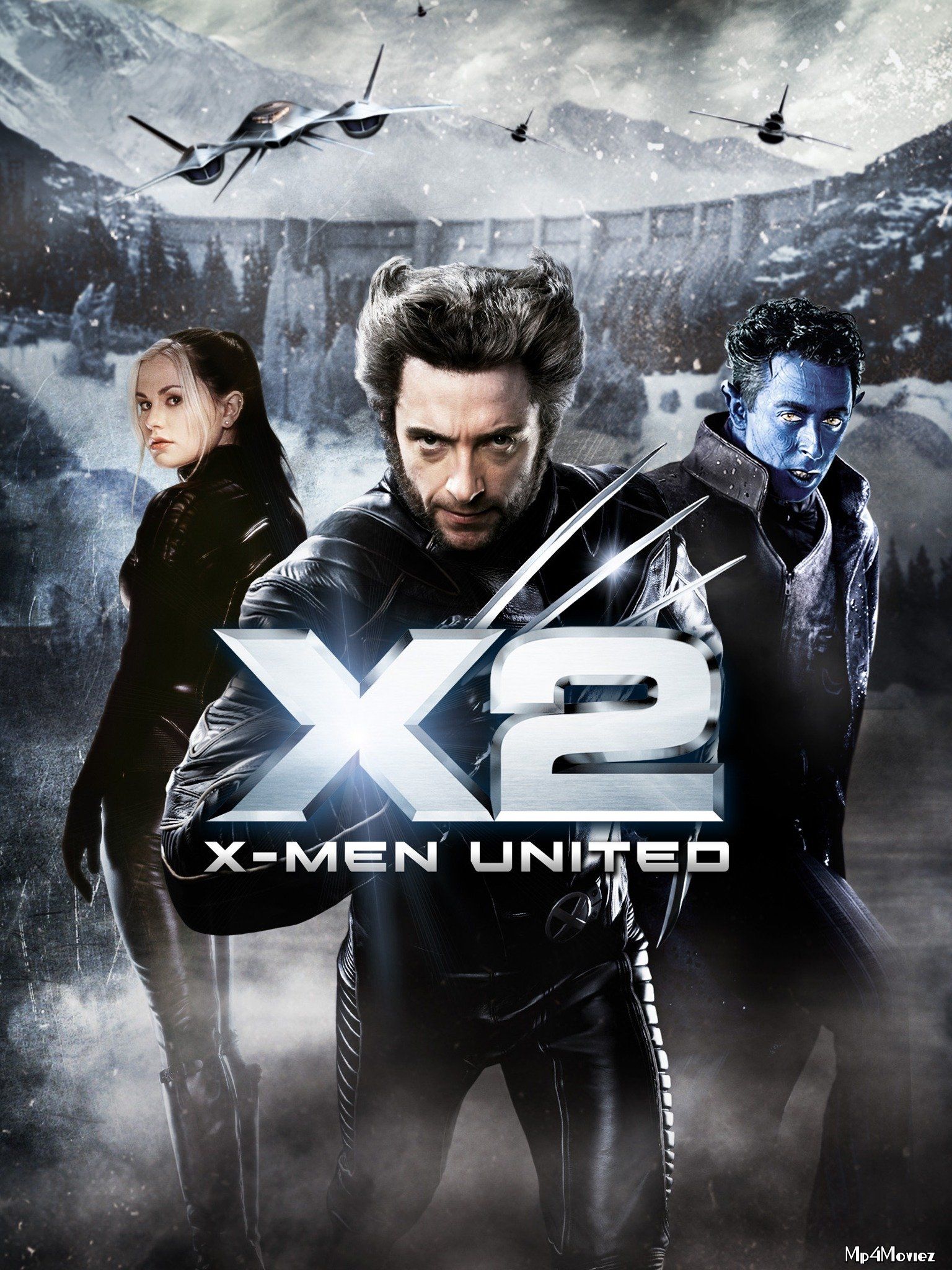 full moviesX2: X-Men United 2003 Hindi Dubbed BluRay Full Movie 720p 480p
