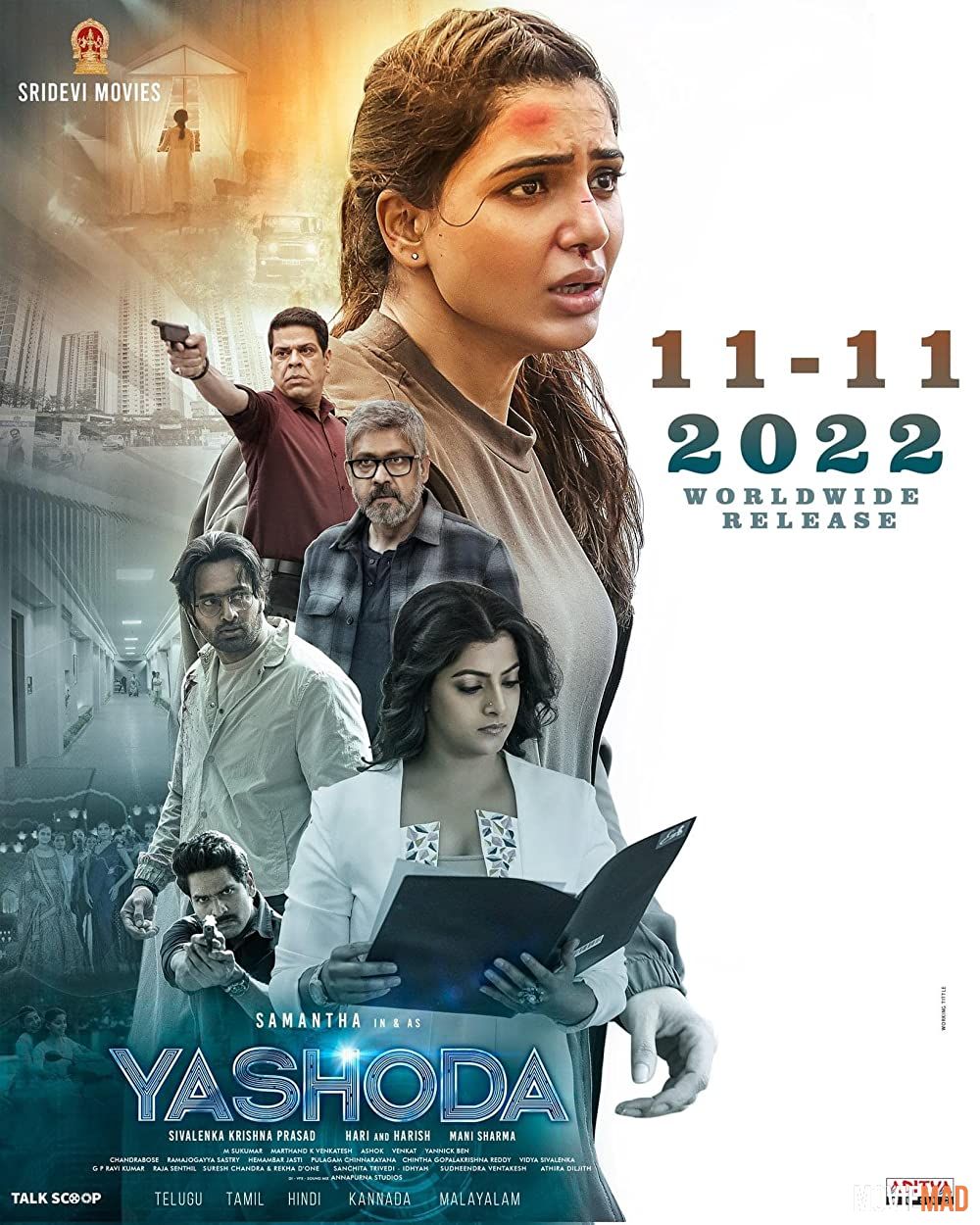 full moviesYashoda (2022) Hindi Dubbed ORG AMZN HDRip Full Movie 1080p 720p 480p