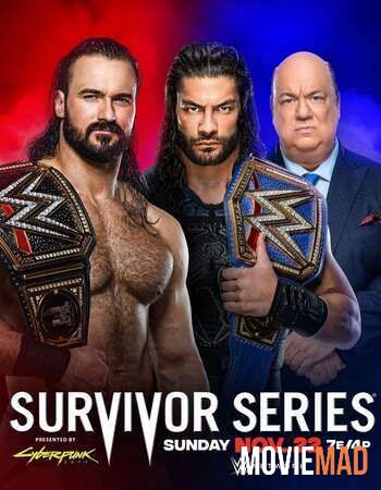 full movies WWE Survivor Series 2020 PPV WEBRip Full Show 720p 480p